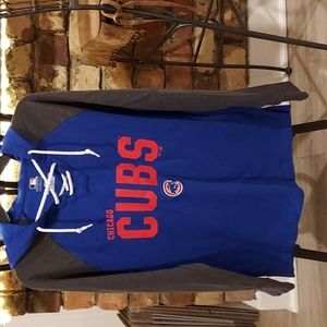 Women's Size M Chicago Cubs Pullover Hoodie Genuine Merchandise